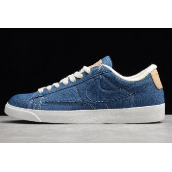 2019 Nike Blazer Low LX Navy Blue White AV9371-506 Shoes